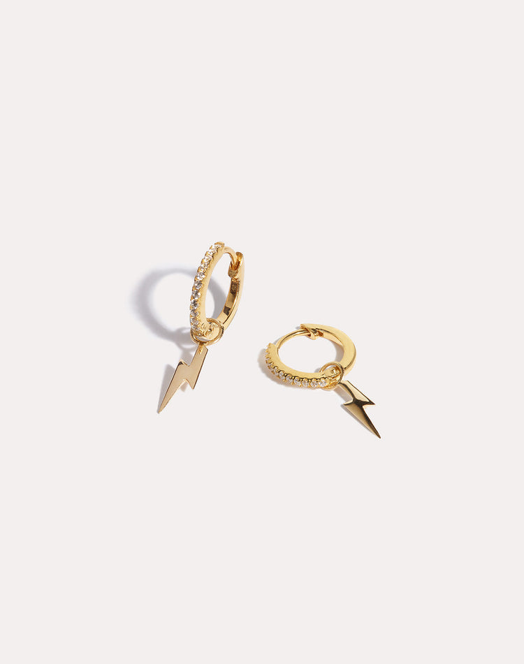 Thora on Calypso Gold Hoops